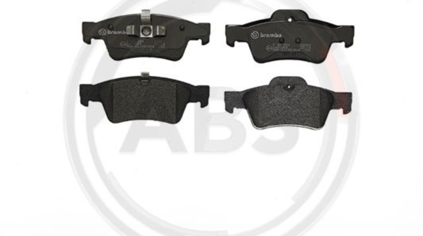 Set placute frana,frana disc puntea spate (P50064 ABS) MERCEDES-BENZ