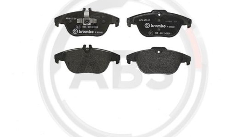 Set placute frana,frana disc puntea spate (P50068 ABS) MERCEDES-BENZ,MERCEDES-BENZ (BBDC)