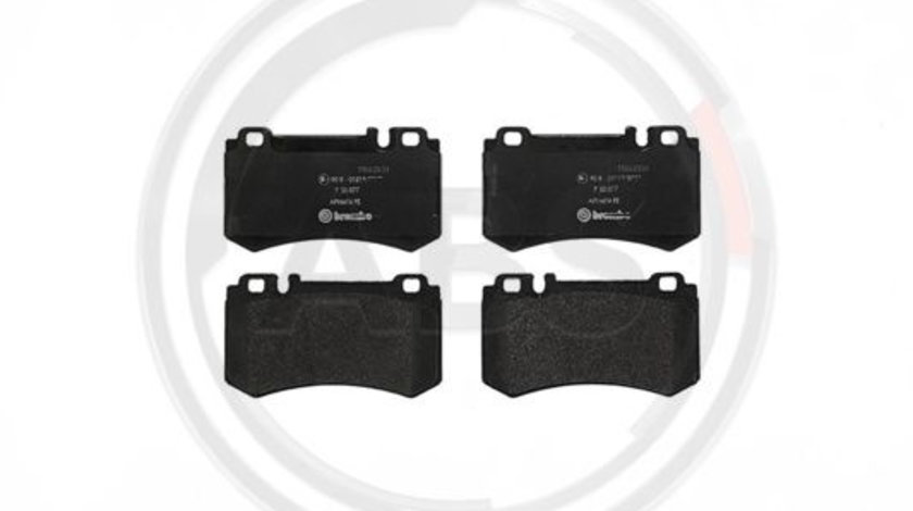 Set placute frana,frana disc puntea spate (P50077 ABS) MERCEDES-BENZ