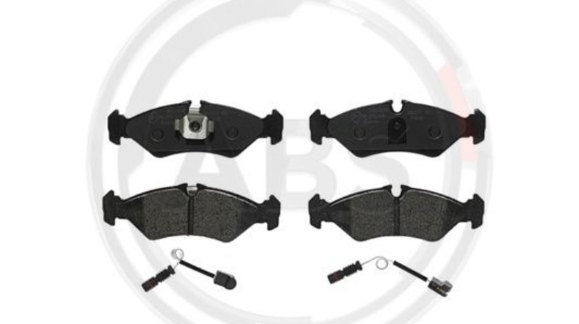 Set placute frana,frana disc puntea spate (P50081 ABS) MERCEDES-BENZ,VW