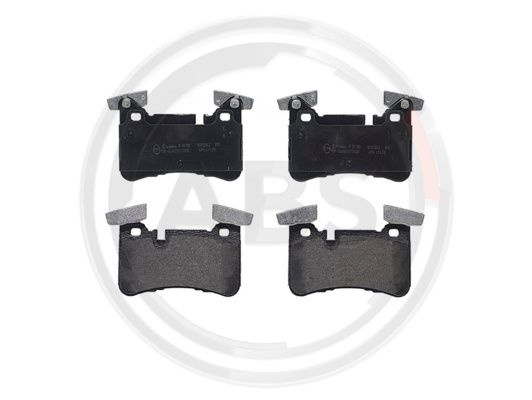 Set placute frana,frana disc puntea spate (P50110 ABS) MERCEDES-BENZ