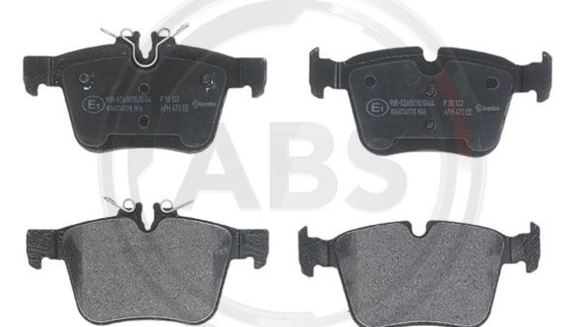 Set placute frana,frana disc puntea spate (P50122 ABS) MERCEDES-BENZ,MERCEDES-BENZ (BBDC)