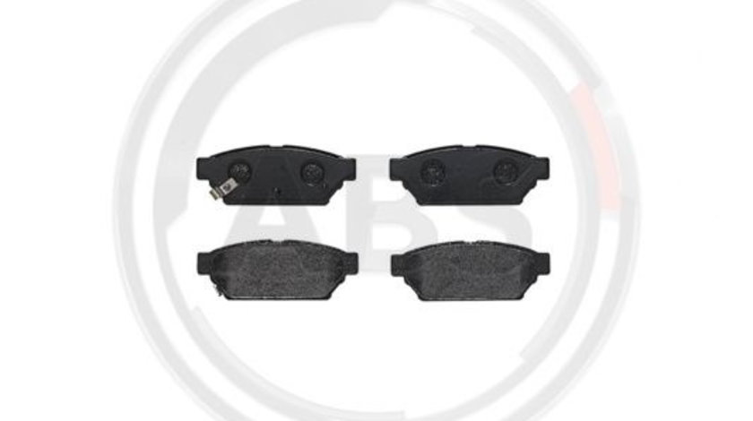 Set placute frana,frana disc puntea spate (P54016 ABS) MITSUBISHI,MITSUBISHI (SOUEAST),PROTON,SOUEAST