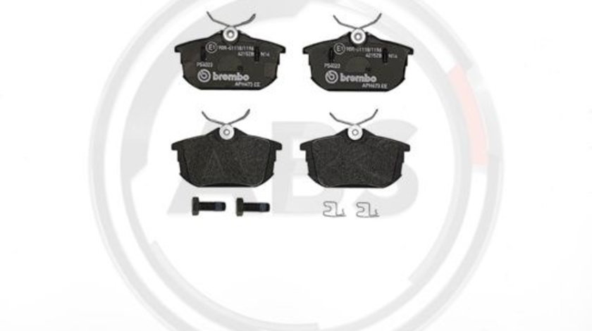 Set placute frana,frana disc puntea spate (P54023 ABS) HAIMA (FAW),MITSUBISHI,PROTON,SMART,VOLVO