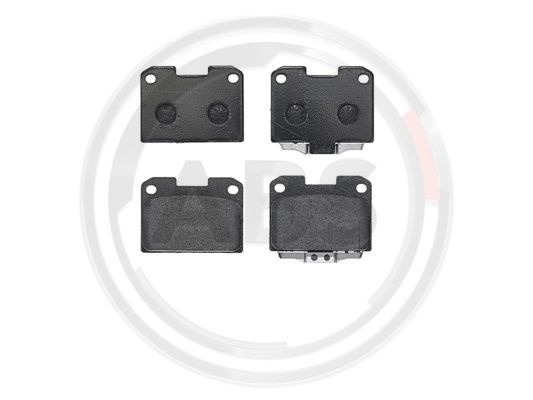 Set placute frana,frana disc puntea spate (P54048 ABS) MITSUBISHI