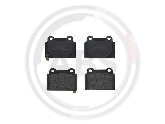 Set placute frana,frana disc puntea spate (P54052 ABS) MITSUBISHI