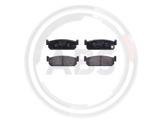 Set placute frana,frana disc puntea spate (P56067 ABS) NISSAN