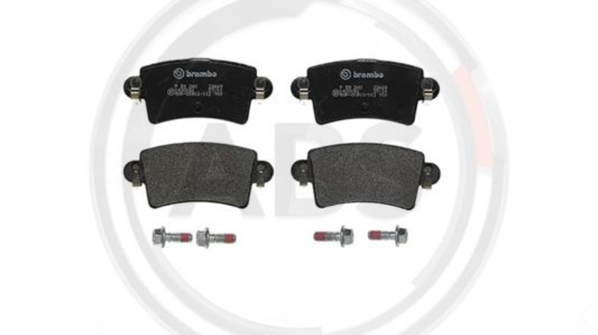 Set placute frana,frana disc puntea spate (P59040 ABS) NISSAN,OPEL,RENAULT,VAUXHALL