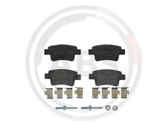 Set placute frana,frana disc puntea spate (P59057 ABS) OPEL,VAUXHALL