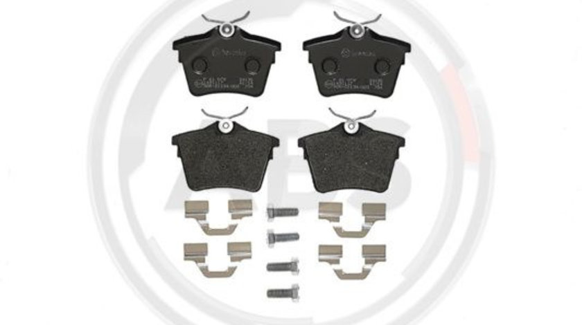 Set placute frana,frana disc puntea spate (P61079 ABS) Citroen,PEUGEOT