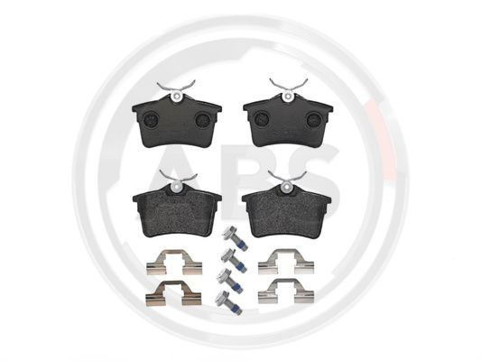 Set placute frana,frana disc puntea spate (P61084 ABS) Citroen,PEUGEOT