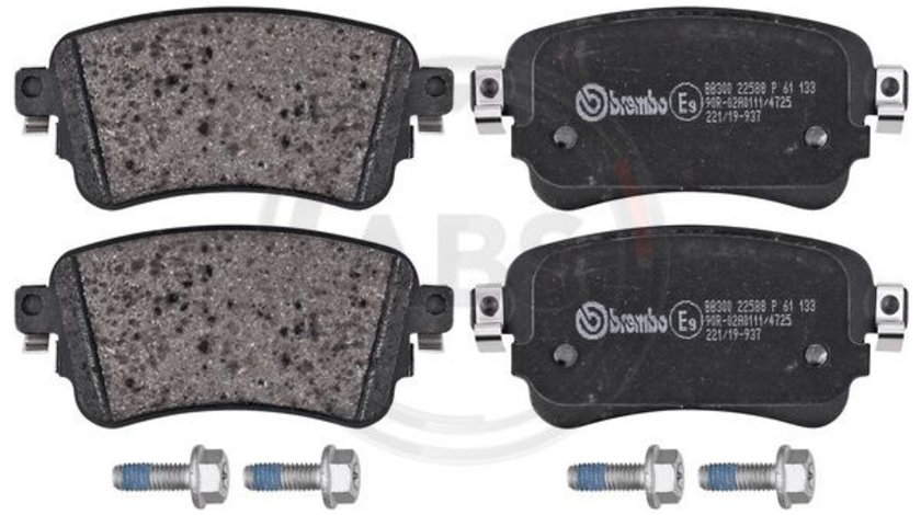 Set placute frana,frana disc puntea spate (P61133 ABS) Citroen,OPEL,PEUGEOT,TOYOTA