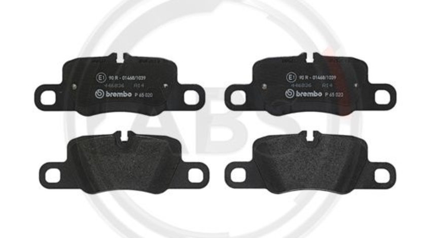 Set placute frana,frana disc puntea spate (P65020 ABS) PORSCHE