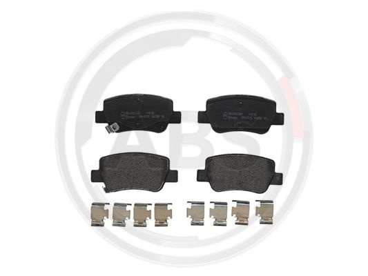 Set placute frana,frana disc puntea spate (P83112 ABS) TOYOTA
