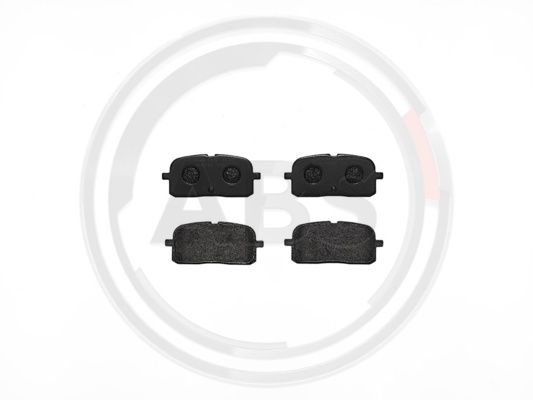 Set placute frana,frana disc puntea spate (P83116 ABS) TOYOTA