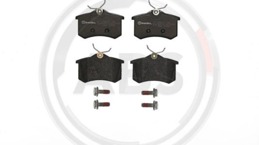 Set placute frana,frana disc puntea spate (P85017 ABS) AUDI,AUDI (FAW),Citroen,PEUGEOT,RENAULT,ROEWE (SAIC),SEAT,SKODA,VW