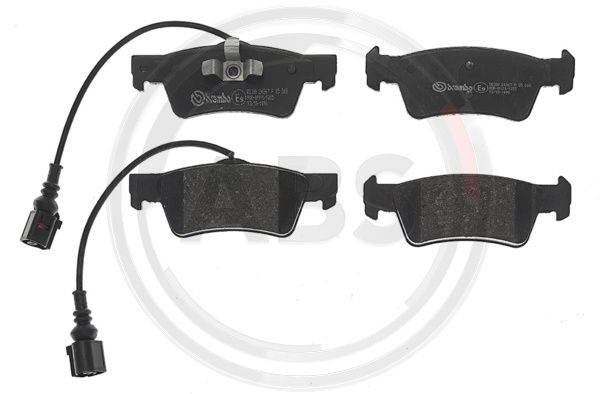 Set placute frana,frana disc puntea spate (P85068 ABS) VW