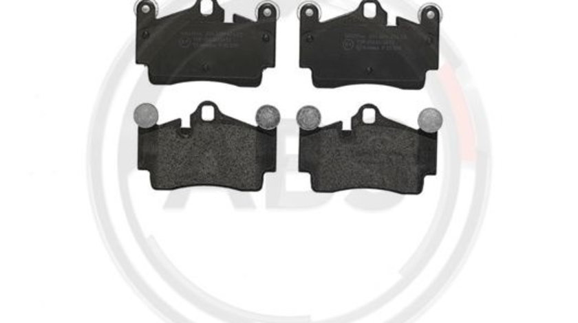 Set placute frana,frana disc puntea spate (P85070 ABS) AUDI,PORSCHE,VW