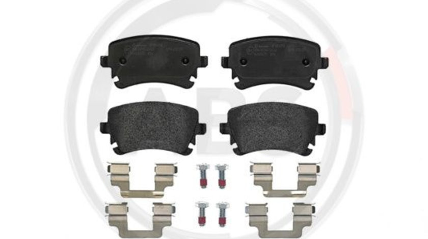 Set placute frana,frana disc puntea spate (P85076 ABS) AUDI,AUDI (FAW),SKODA (SVW),VW