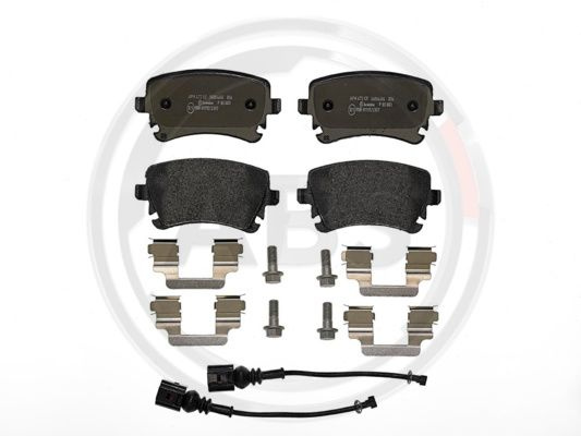 Set placute frana,frana disc puntea spate (P85083 ABS) VW