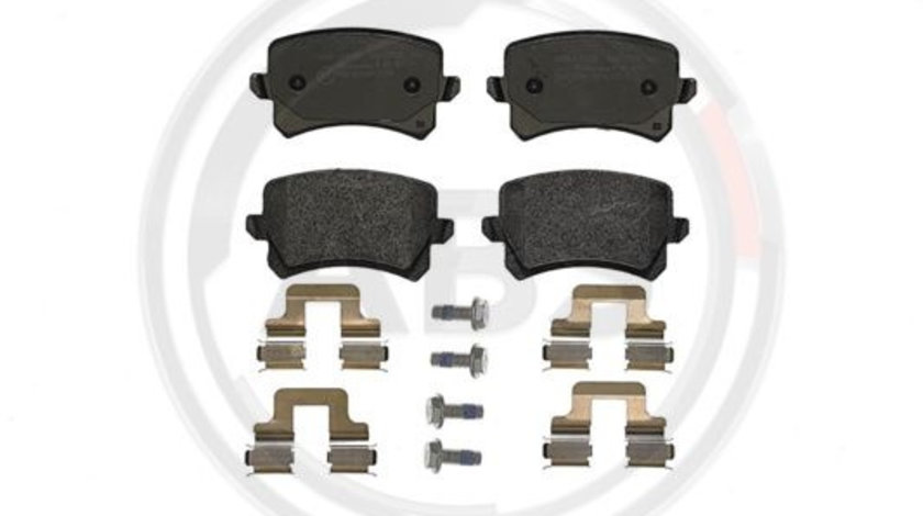 Set placute frana,frana disc puntea spate (P85109 ABS) AUDI,AUDI (FAW),CHANGAN,QOROS,SEAT,SKODA (SVW),VW,VW (FAW),VW (SVW)