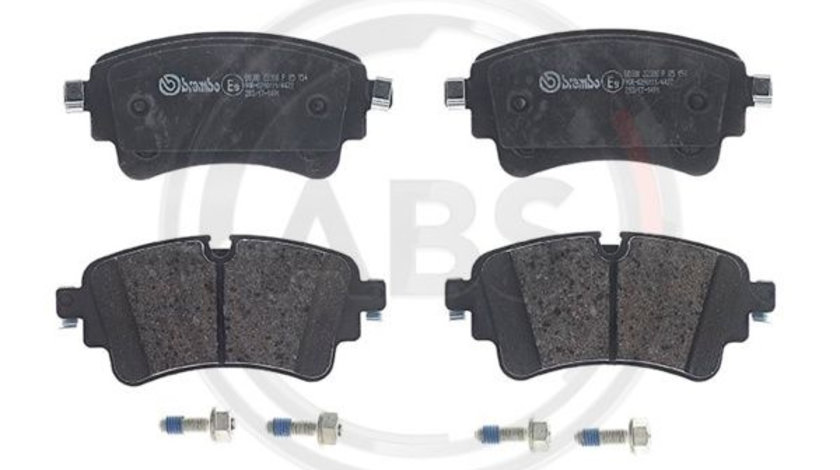 Set placute frana,frana disc puntea spate (P85154 ABS) AUDI,AUDI (FAW),VW