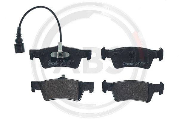 Set placute frana,frana disc puntea spate (P85163 ABS) VW