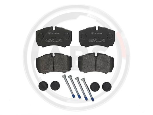 Set placute frana,frana disc puntea spate (PA6023 ABS) IVECO