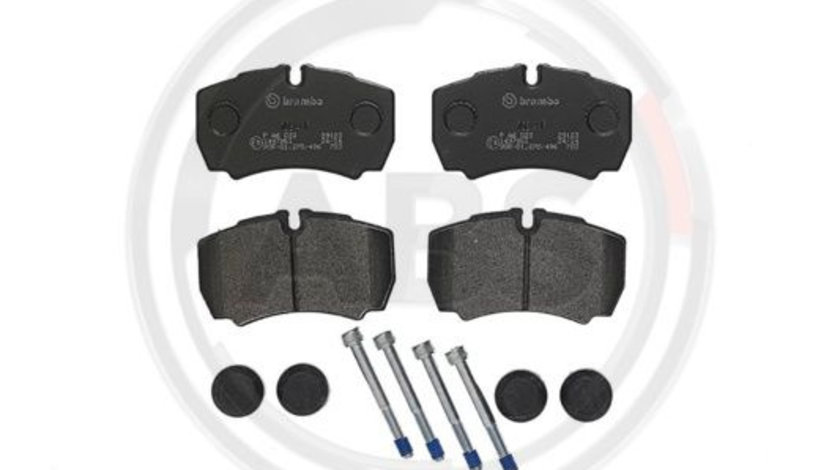 Set placute frana,frana disc puntea spate (PA6023 ABS) IVECO