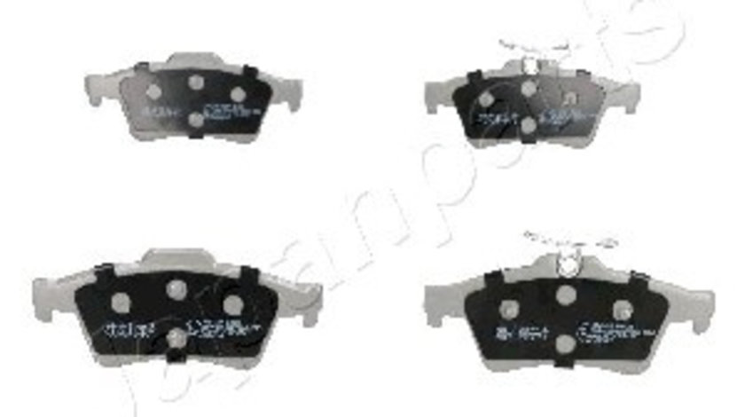 Set placute frana,frana disc puntea spate (PP005AF JAPANPARTS) CADILLAC,FORD,JAGUAR,MAZDA,OPEL,SAAB,TOYOTA,VOLVO