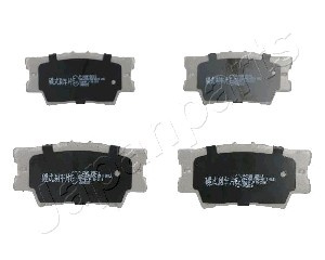 Set placute frana,frana disc puntea spate (PP218AF JAPANPARTS) LEXUS,TOYOTA