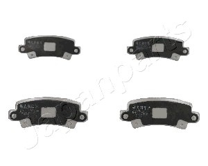 Set placute frana,frana disc puntea spate (PP257AF JAPANPARTS) TOYOTA