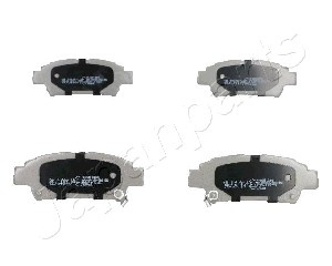Set placute frana,frana disc puntea spate (PP258AF JAPANPARTS) TOYOTA