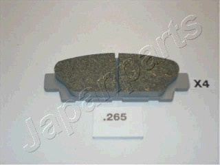 Set placute frana,frana disc puntea spate (PP265AF JAPANPARTS) LEXUS