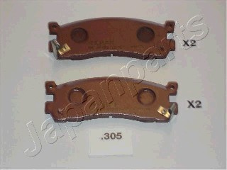 Set placute frana,frana disc puntea spate (PP305AF JAPANPARTS) MAZDA