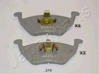 Set placute frana,frana disc puntea spate (PP310AF JAPANPARTS) FORD,MAZDA