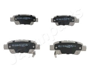 Set placute frana,frana disc puntea spate (PP400AF JAPANPARTS) HONDA