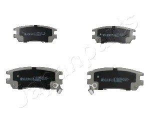 Set placute frana,frana disc puntea spate (PP599AF JAPANPARTS) MITSUBISHI