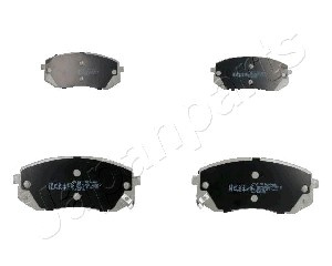 Set placute frana,frana disc puntea spate (PPK13AF JAPANPARTS) HYUNDAI,KIA