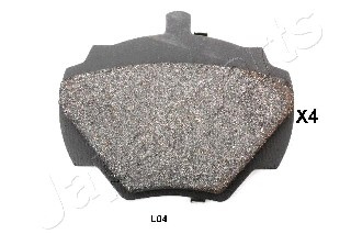 Set placute frana,frana disc puntea spate (PPL04AF JAPANPARTS) LAND ROVER