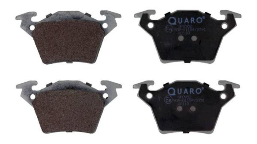 Set placute frana,frana disc puntea spate (QP0952 QUARO) MERCEDES-BENZ