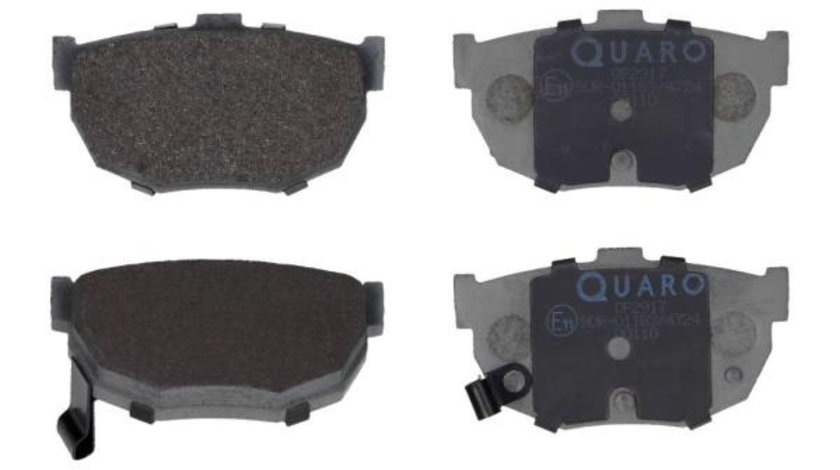 Set placute frana,frana disc puntea spate (QP2917 QUARO) HYUNDAI,HYUNDAI (BEIJING),JAC,KIA,NISSAN