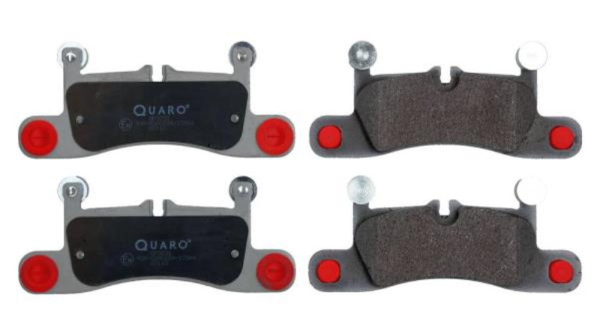 Set placute frana,frana disc puntea spate (QP3731 QUARO) PORSCHE,VW