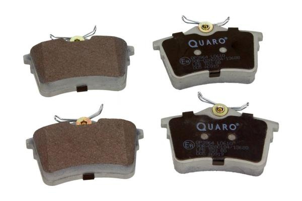 Set placute frana,frana disc puntea spate (QP3964 QUARO) Citroen,PEUGEOT