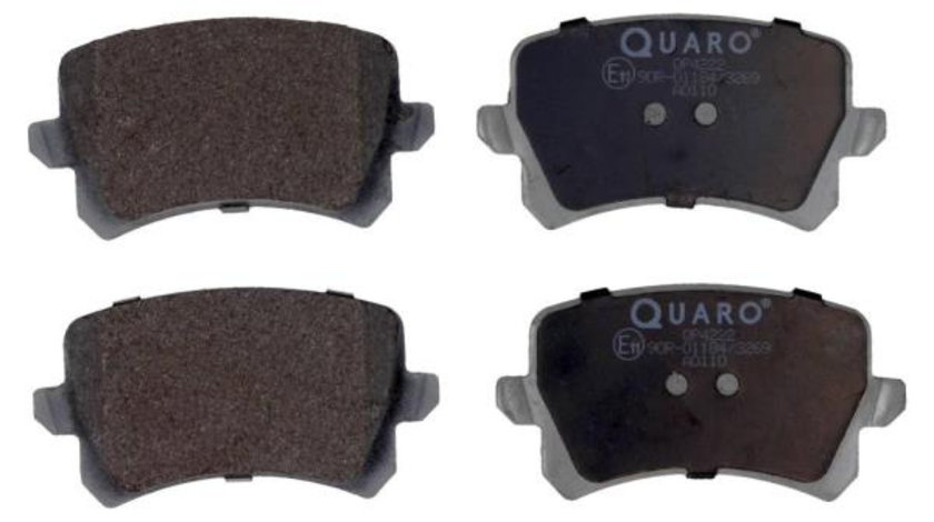 Set placute frana,frana disc puntea spate (QP4222 QUARO) AUDI,BORGWARD,CHANGAN,JAC,SEAT,VW