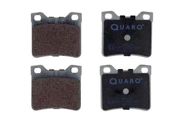 Set placute frana,frana disc puntea spate (QP5133 QUARO) PEUGEOT