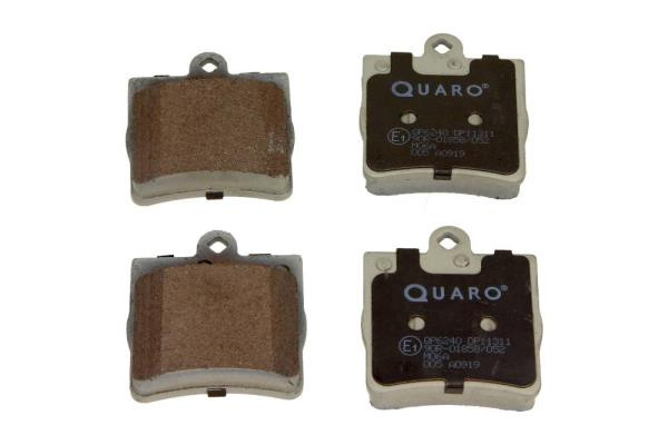 Set placute frana,frana disc puntea spate (QP6240 QUARO) MERCEDES-BENZ