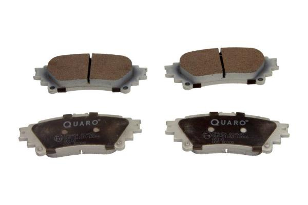 Set placute frana,frana disc puntea spate (QP6454 QUARO) LEXUS,TOYOTA