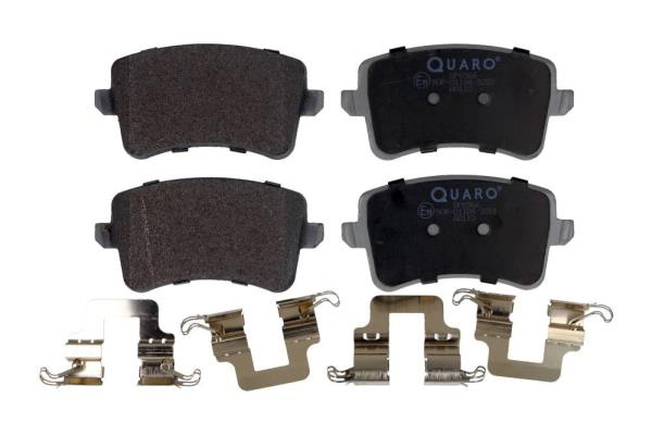 Set placute frana,frana disc puntea spate (QP6566 QUARO) AUDI