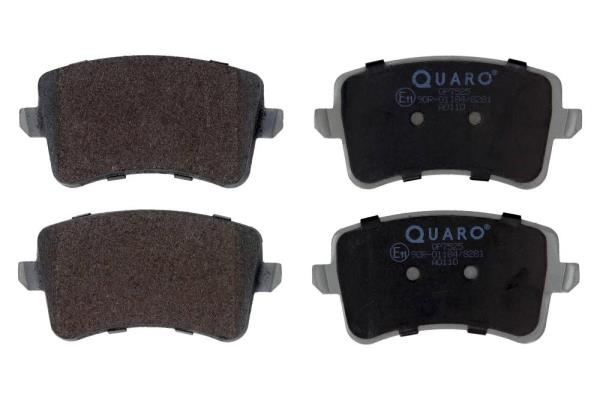 Set placute frana,frana disc puntea spate (QP7525 QUARO) AUDI